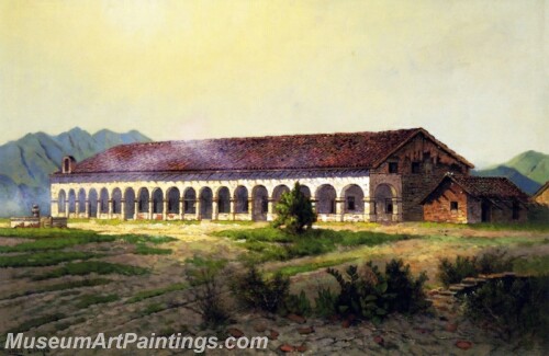 Mission San Fernando Rey de Espana Painting