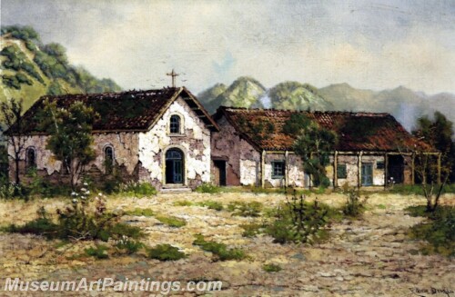 Mission San Francisco Solano Painting