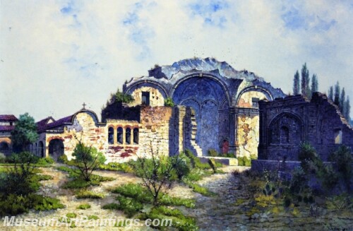 Mission San Juan Capistrano Painting