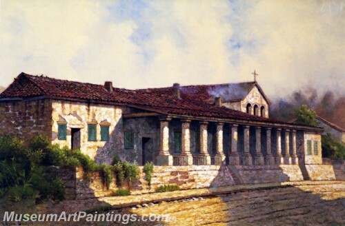 Mission San Luis Obispo de Tolosa Painting