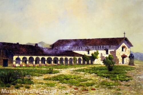 Mission San Miguel Arcangel Painting