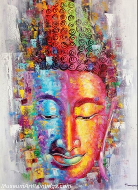 Modern Abstract Art Paintings Buddha