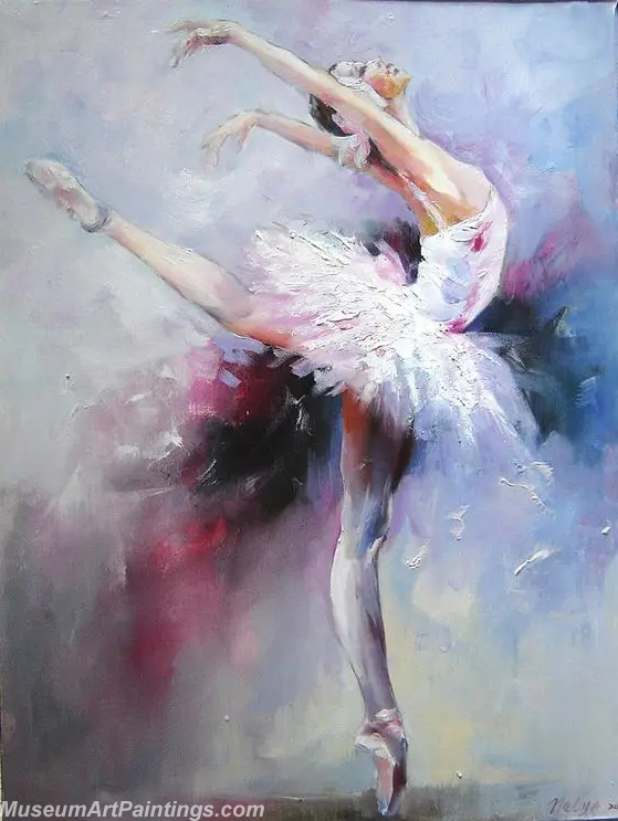 Modern Abstract Ballet Oil Paintings MADB01