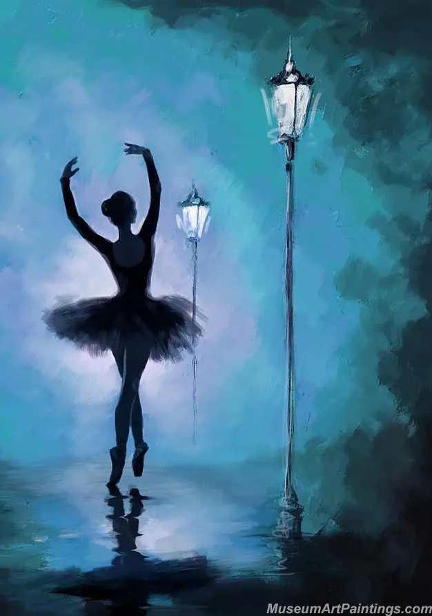 Modern Abstract Ballet Oil Paintings MADB03