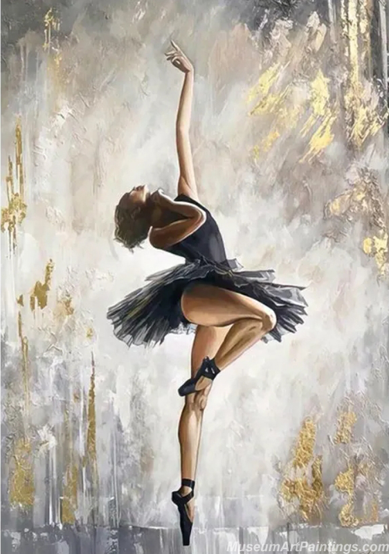 Modern Abstract Dancer Oil Paintings MAD012