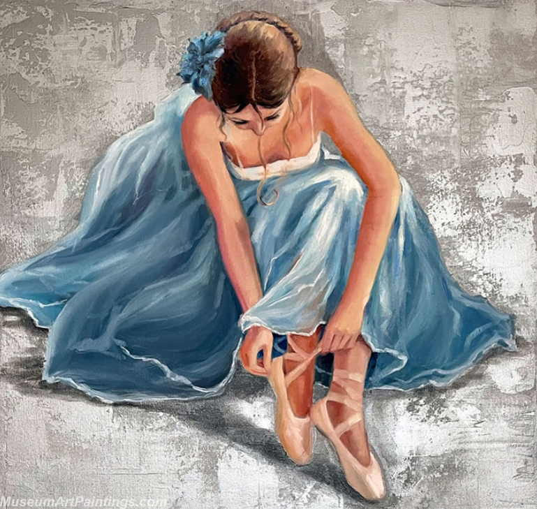 Modern Abstract Dancer Oil Paintings MAD022