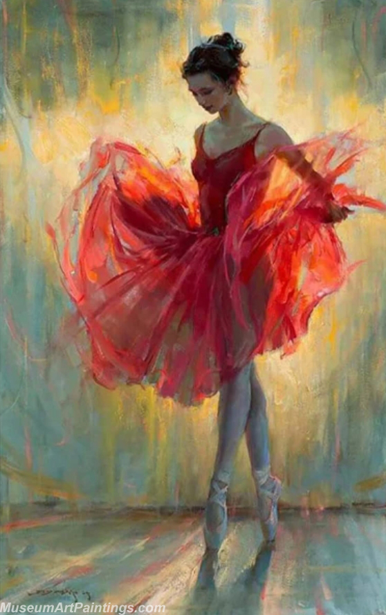 Modern Abstract Dancer Oil Paintings MAD08