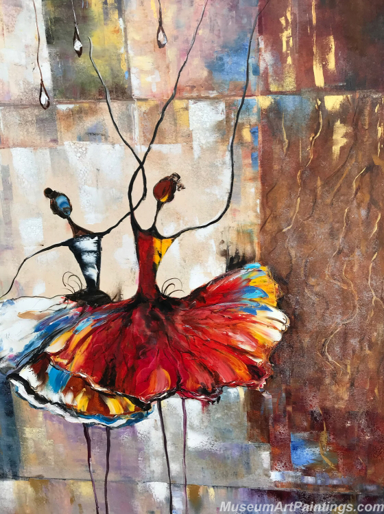 Modern Abstract Dancer Oil Paintings MAD09