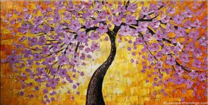 Modern Abstract Oil Paintings Flower Tree MAS039