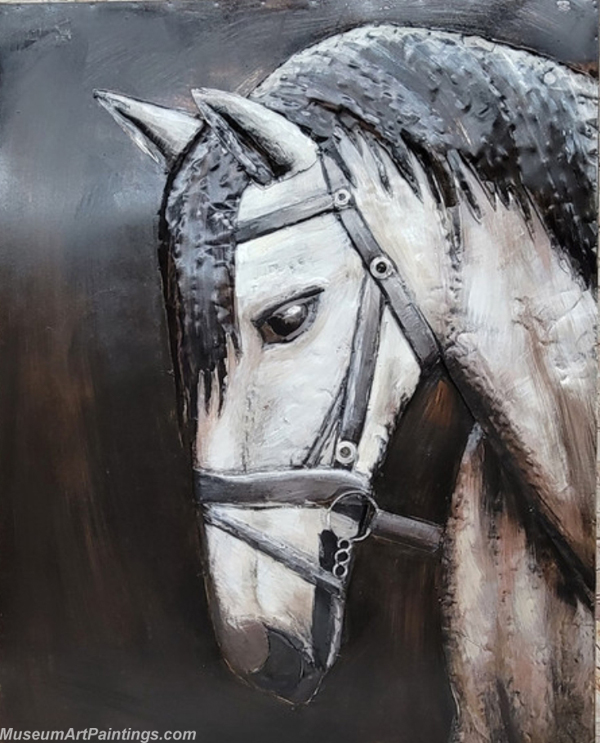 Modern Abstract Oil Paintings Horse MAS018