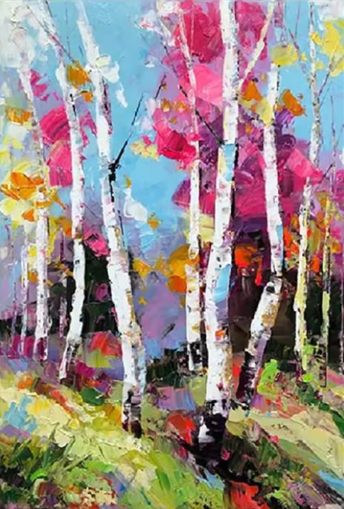 Modern Abstract Oil Paintings MAS01