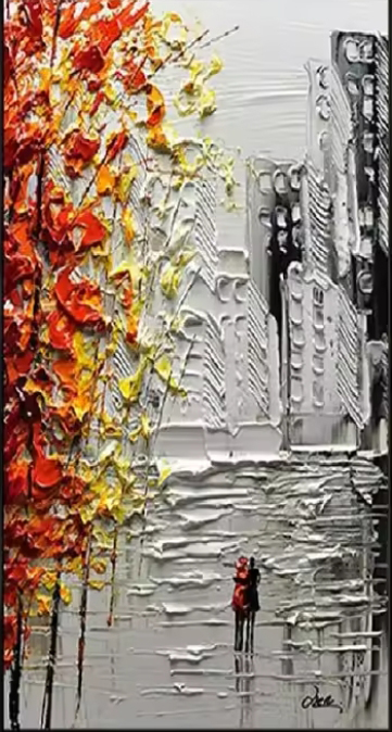 Modern Abstract Oil Paintings MAS02
