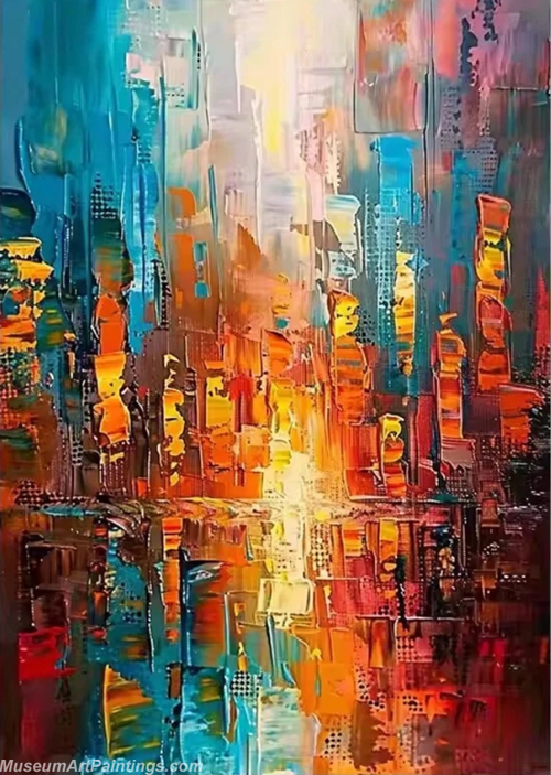 Modern Abstract Oil Paintings MAS029
