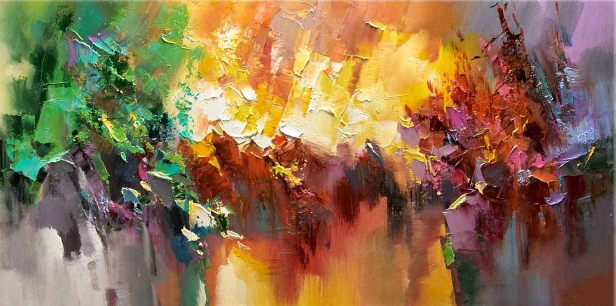 Modern Abstract Oil Paintings MAS041