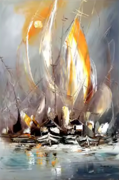 Modern Abstract Oil Paintings MAS05