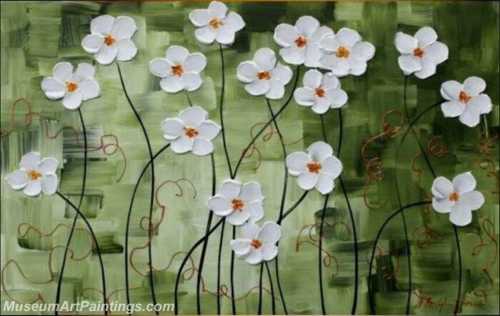 Modern Abstract Wall Art Painting Abstract Flower Paintings MFL090