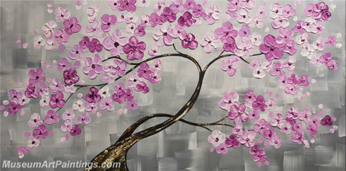 Modern Abstract Wall Art Painting Abstract Flower Tree Landscape Paintings MFL024
