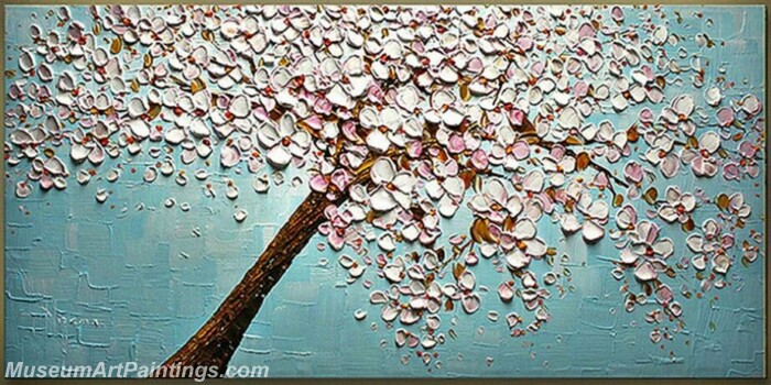 Modern Abstract Wall Art Painting Abstract Flower Tree Landscape Paintings MFL04