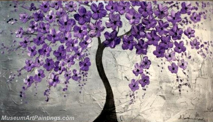 Modern Abstract Wall Art Painting Abstract Flower Tree Landscape Paintings MFL044