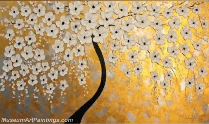 Modern Abstract Wall Art Painting Abstract Flower Tree Landscape Paintings MFL045