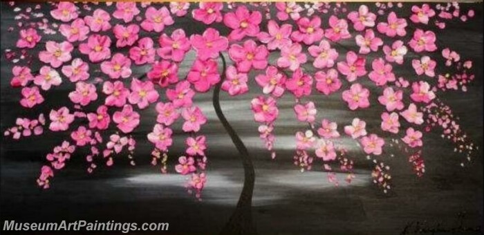 Modern Abstract Wall Art Painting Abstract Flower Tree Landscape Paintings MFL070