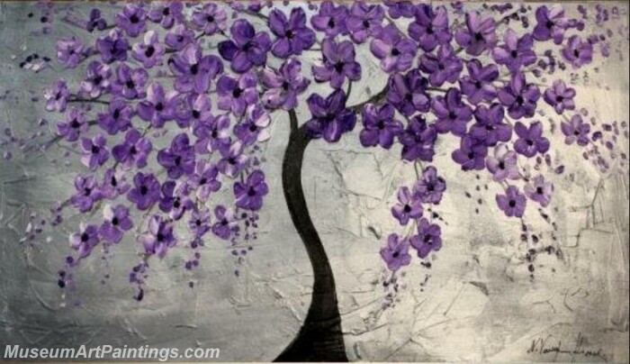 Modern Abstract Wall Art Painting Abstract Flower Tree Landscape Paintings MFL072