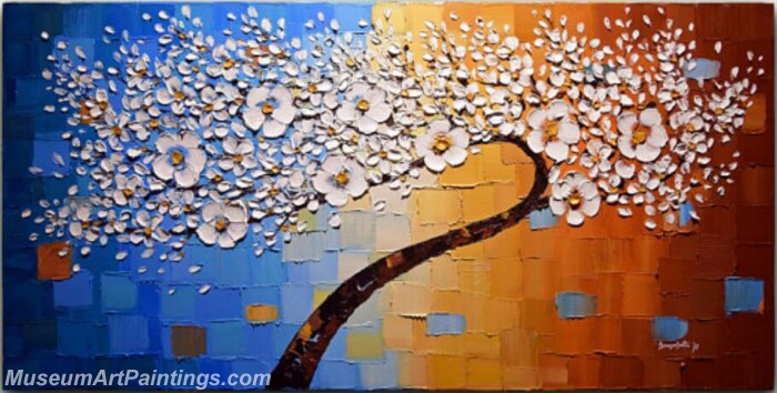 Modern Abstract Wall Art Painting Abstract Flower Tree Landscape Paintings MFL091