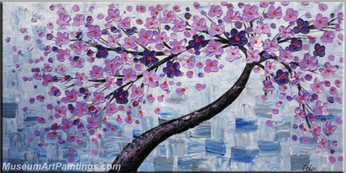 Modern Abstract Wall Art Painting Abstract Flower Tree Landscape Paintings MFL095