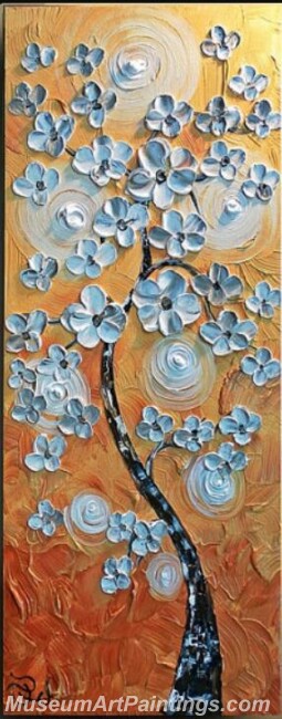 Modern Abstract Wall Art Painting Abstract Flower Tree Landscape Paintings MFL099