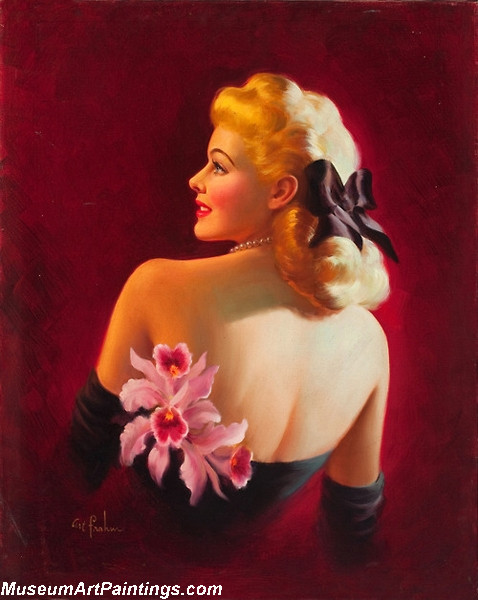 Modern Pinup Art Paintings Ready For Love