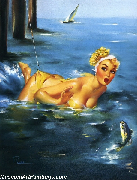 Modern Pinup Art Paintings Record Catch