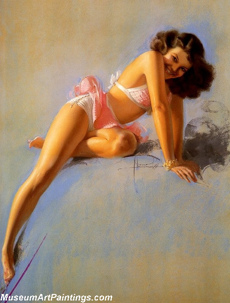 Modern Pinup Art Paintings See You Soon