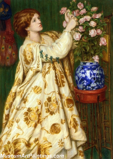 Monna Rosa by Dante Gabriel Rossetti