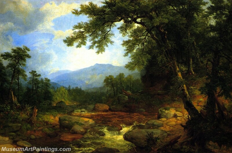 Monument Mountain Berkshires Painting