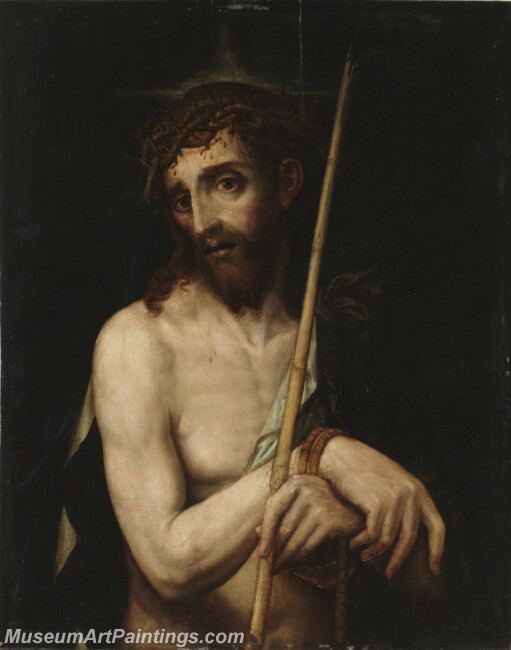 Morales Luis de Ecce Homo Painting