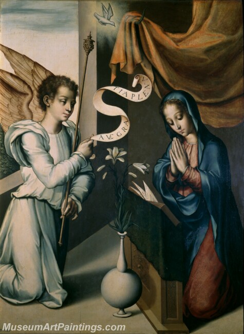 Morales Luis de La Anunciacion Painting