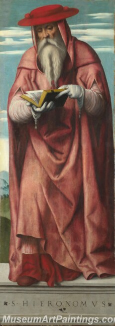 Moretto da Brescia Saint Jerome Painting