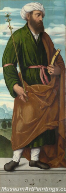 Moretto da Brescia Saint Joseph Painting