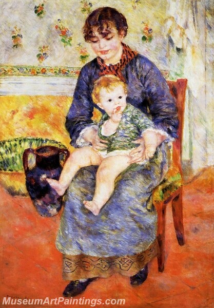 Mother and Child Painting