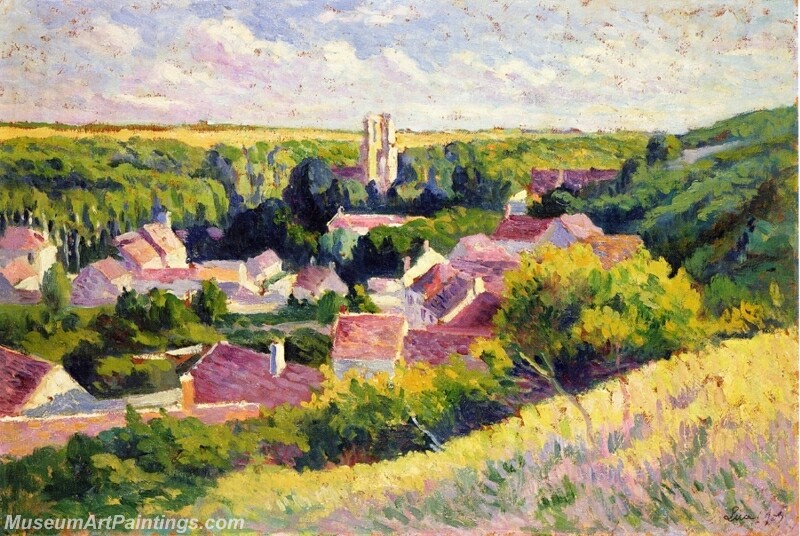 Moulineux the Village Painting