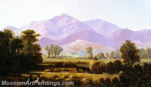 Mount Diablo from Near Pleasanton Painting