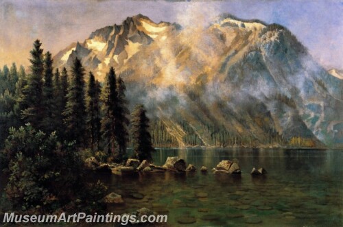 Mount Tallac from Cascade Lake Painting