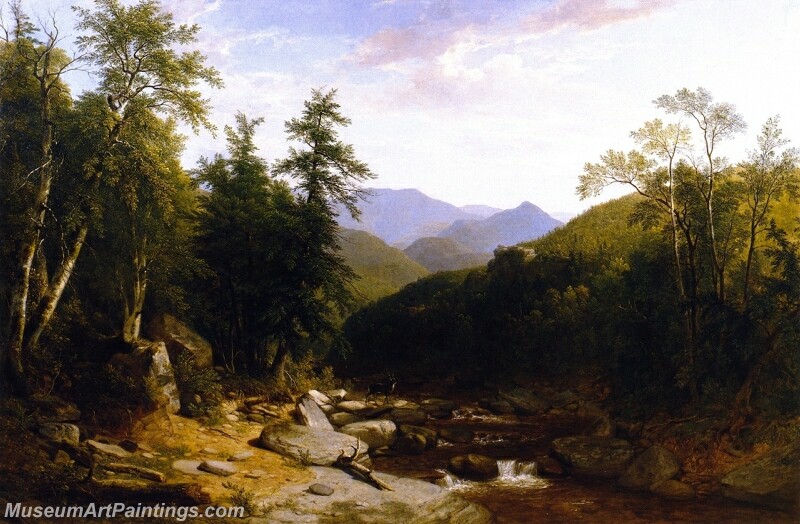 Mountain Stream Painting