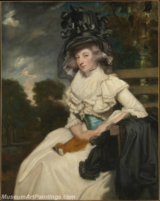 Mrs Lewis Thomas Watson Mary Elizabeth Milles Painting