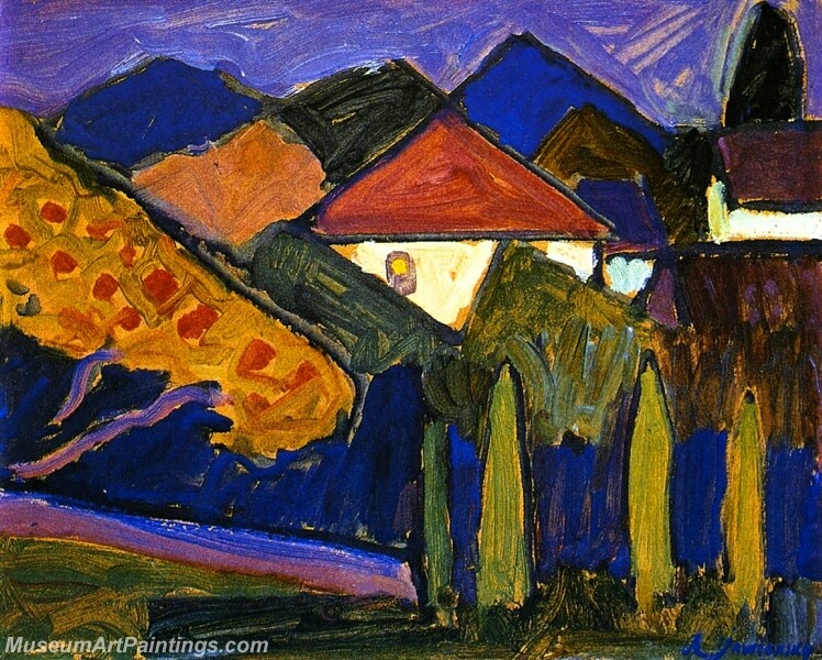 Murnau in High Summer Abstract Painting