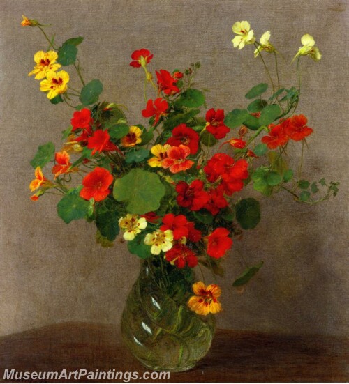 Nasturtiums Painting