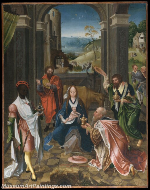 Netherlandish The Adoration of the Magi Painting