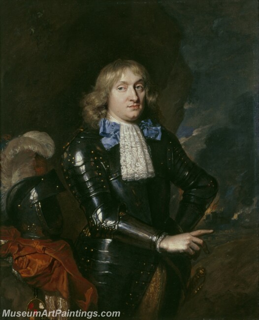 Netscher Caspar Johan Rammelman Painting