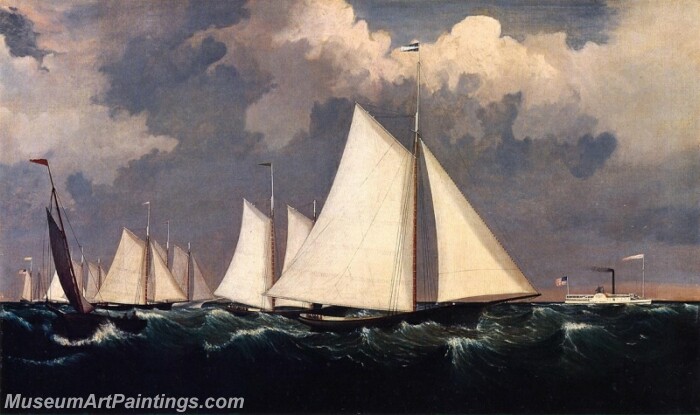 New York Yacht Club Regatta 2 Painting