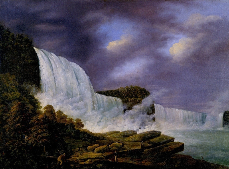 Niagara Falls from the American Side by Louisa Davis Minot